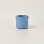 Doniczka ceramiczna Fala perłowa mokka