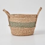 Doniczka ceramiczna Sowa granit szara